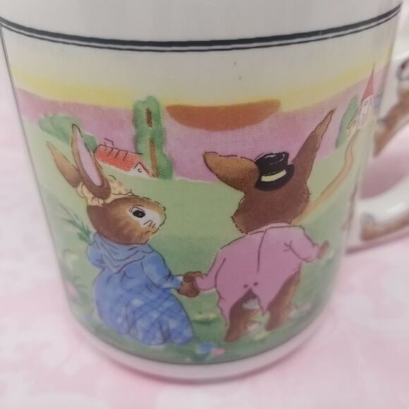Rabbit handle mug.   - Picture 3 of 6